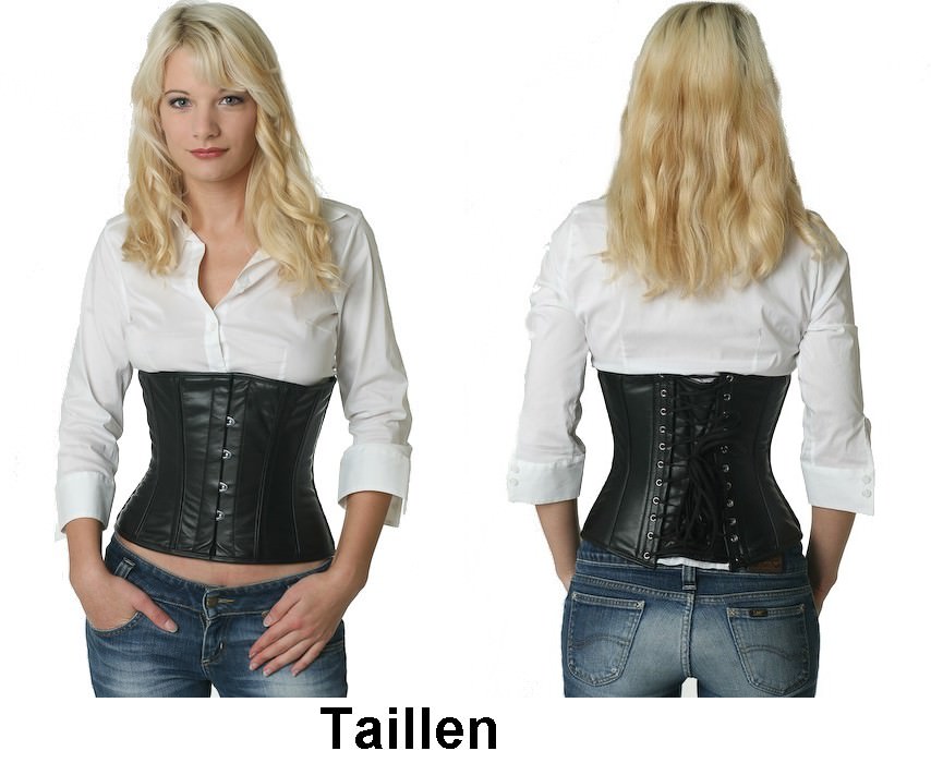 Korsett Corsage Lederkorsett Ledercorsage ECHTES Leder Riesenauswahl