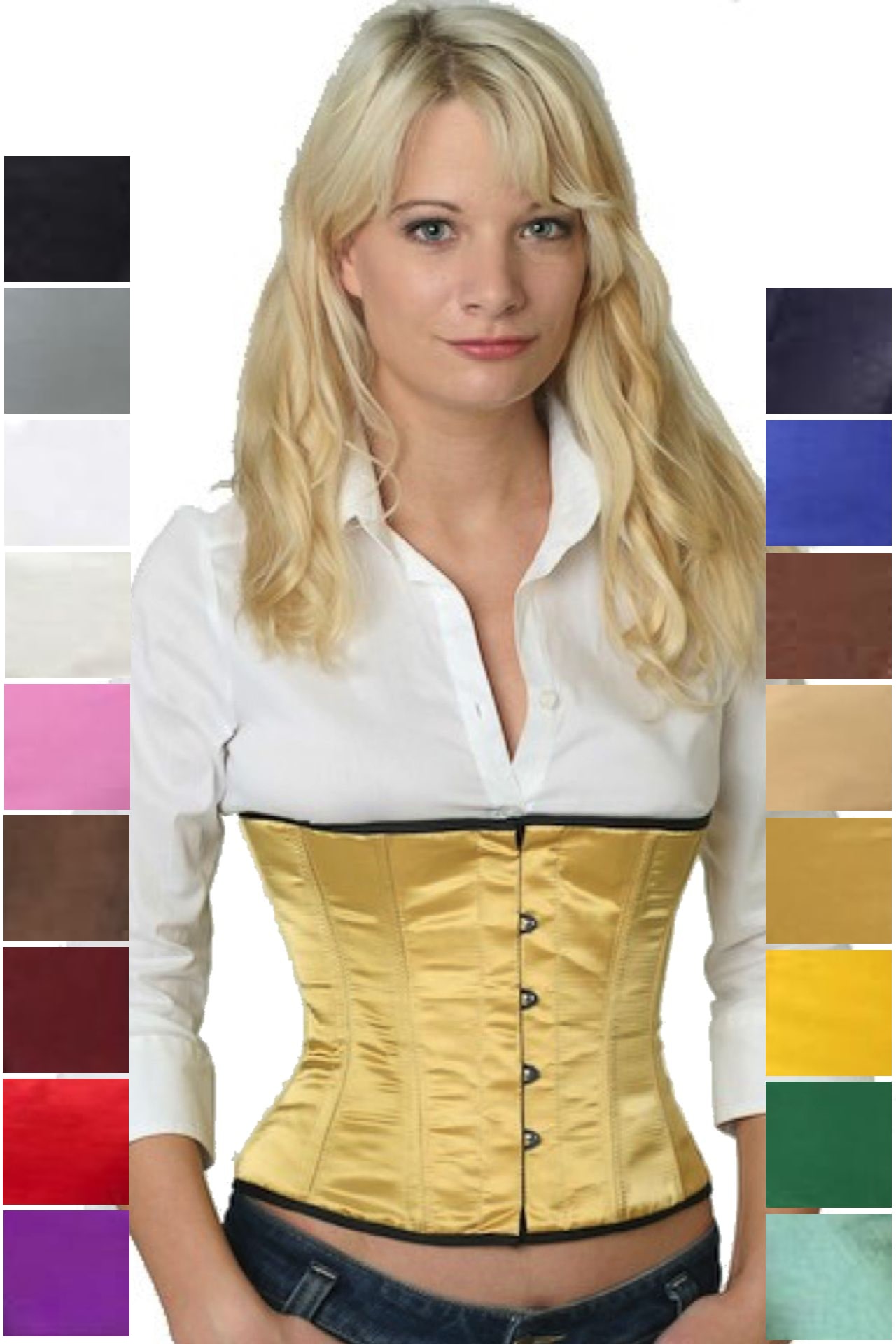 Corse dorado raso reductores corset sw12