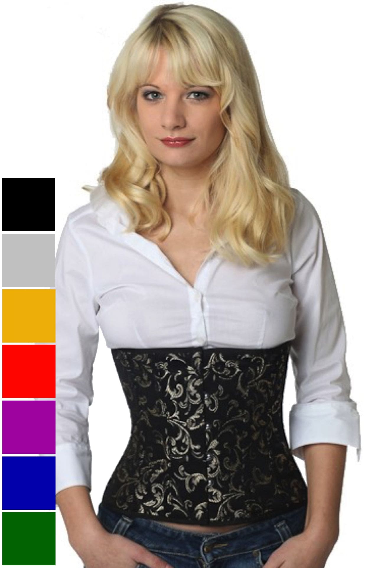 Corset gold brocade taille rw84
