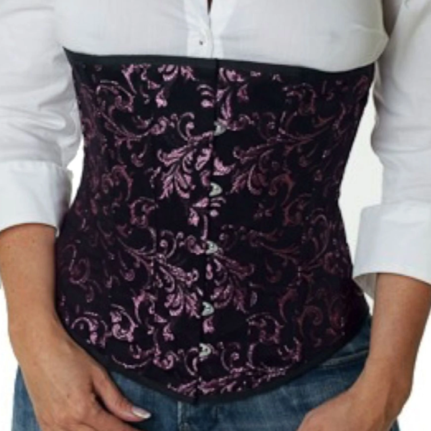 Korsett Pink Brokade Under byste ru86 Korsett Pink Brokade Under byste ru86