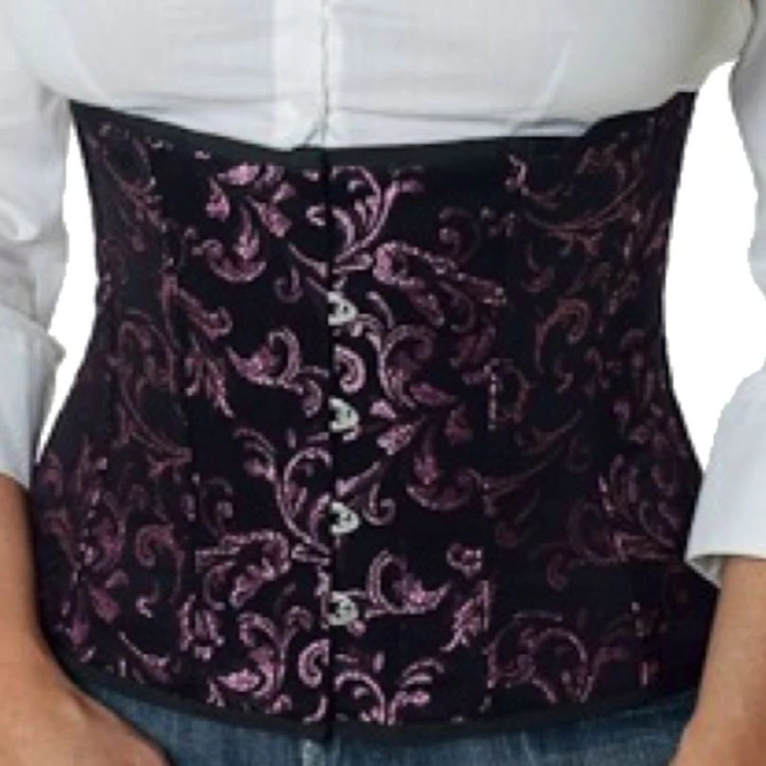 Korsett Pink Brokade Midje rw86 Korsett Pink Brokade Midje rw86