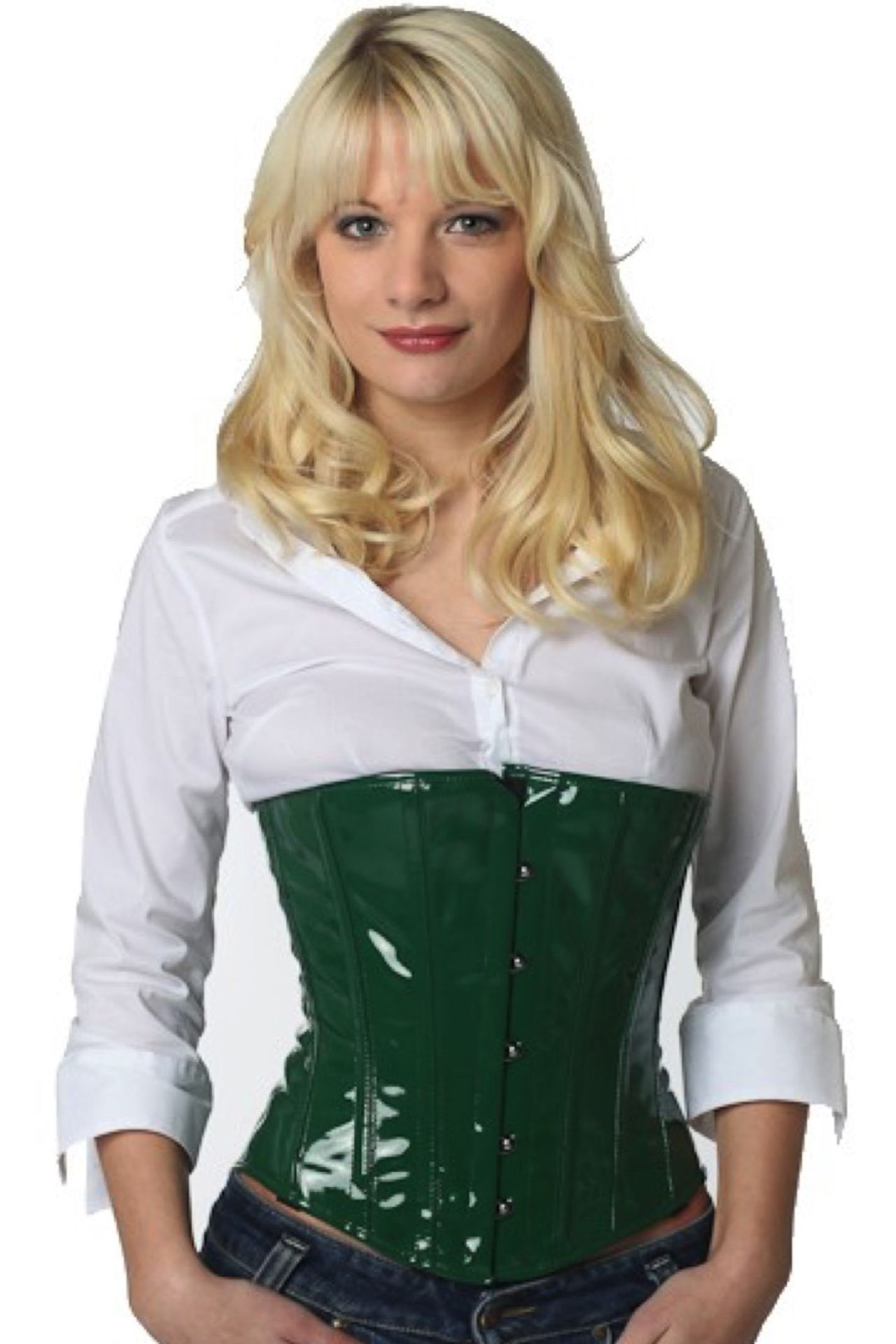 Lakket korset grønt underbrystkorset Lakket korset grønt underbrystkorset